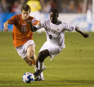 Marcus Tracy scored Wake Forest's two goals in the semifinal win