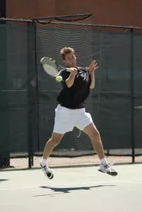 Wake Forest senior Andrew Hamar won his fourth straight match.