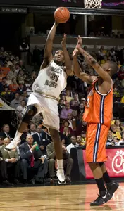 Jamie Skeen and the Deacons play Georgia Tech Thursday night.