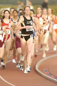 Senior Michelle Sikes was voted the women's ACC Meet Track Performer of the Year