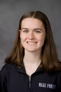 Freshman Marley Burns finished 17th on Friday in Boston.