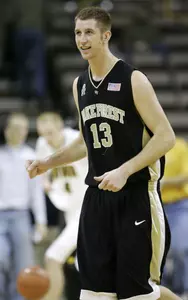 Sophomore Chas McFarland ranks among the ACC leaders in blocked shots.