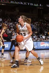 Wake Forest's Corinne Groves scored a game-high 21 points.