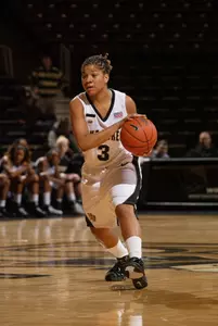 Camille Collier scored 21 points against Boston College.
