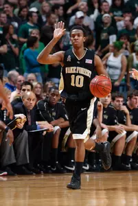 Point guard Ishmael Smith dished out 11 assists last week against Presbyterian.