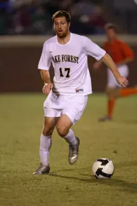 Cody Arnoux scored two goals in 36 seconds to lead Wake Forest to a 3-0 victory over Davidson.