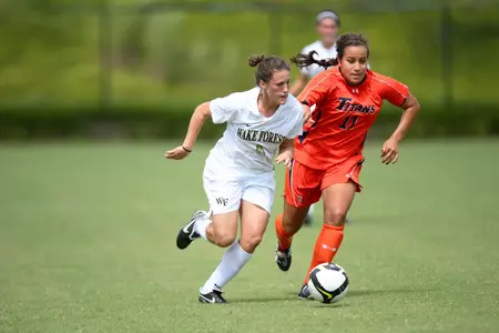 Jill Hutchinson scored her team-leading eighth goal of the season in Wake Forest's 2-1 win over NC State.