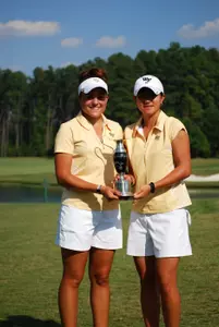 Natalie Sheary (left) and Jean Chua shared medalist honors.