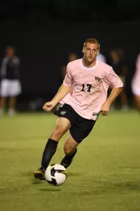 Junior forward Cody Arnoux was named to Soccer America's and Top Drawer Soccer's National Team of the Week.
