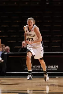 Corinne Groves netted 20 points for the Deacons.