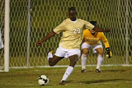 Ike Opara was one of five Demon Deacons named to the College Soccer News All-American Team.