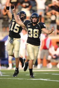 Senior kicker Sam Swank has been at the heart of Wake Forest's turnaround on the gridiron.