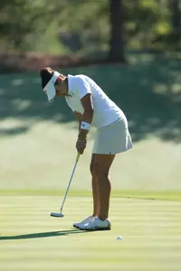 Natalie Sheary led the way for the Deacs as she tied for 20th place