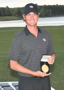 Webb Simpson with the 2008 ACC Championship individual medal