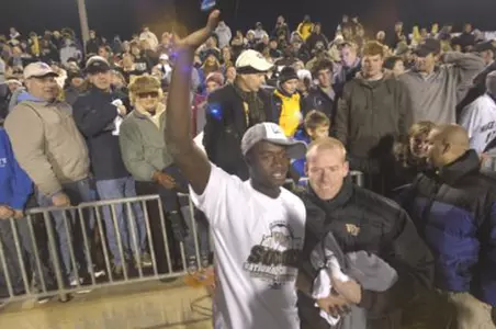 Former Wake Forest trainer Steve Wiley after the Deacs won the 2007 national championship.