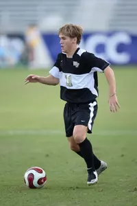 Jamie Franks and the rest of the Wake Forest men's soccer team opened fall practice on Wednesday afternoon.
