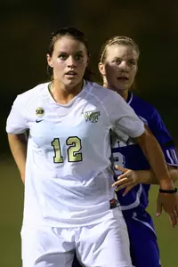 Sarah Winslow scored three goals to lead Wake Forest to a 6-1 victory over Appalachian State.