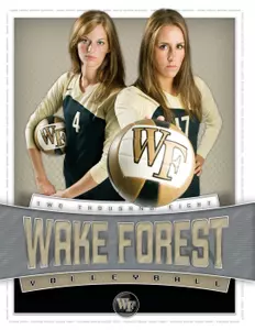 Graduate student Natalie Mullikin (left) and senior Ashley Homitz are featured on the front cover.