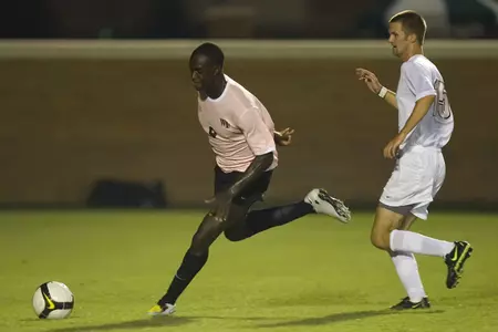 Marcus Tracy scored three goals to lead Wake Forest to a 5-1 win over Wofford.