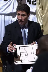 Dino Gaudio enters his second year at the helm of the Demon Deacon basketball program.