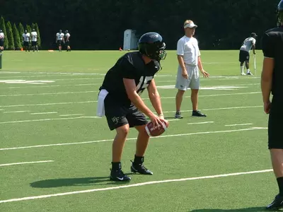 Ryan McManus is one of seven quarterbacks in preseason camp this summer.