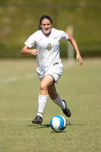Junior Jill Hutchinson is one of eight starters returing for the Deacons in 2008.