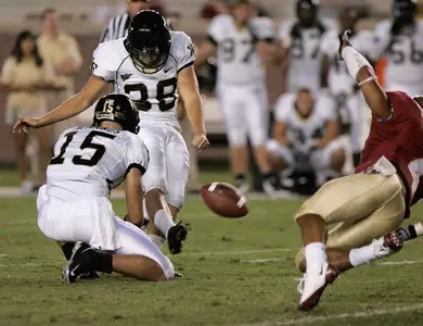 Sam Swank provided all of Wake Forest's scoring in Saturday's 12-3 win at FSU.