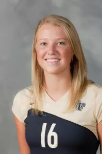 Kelsey Jones recorded her second double-double of the season against Louisville.