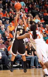 Camille Collier led the Demon Deacons with 25 points.