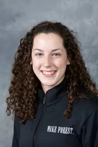 Freshman Michelle Lange finished fourth in the pole vault Friday night.