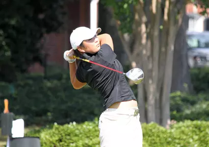 Freshman Michelle Shin is averaging 73.7 strokes per round through two tournaments this season.