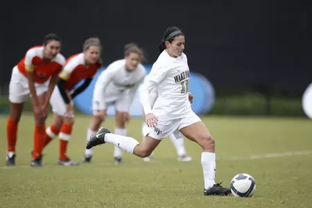 Bianca D'Agostino and the Wake Forest women's soccer team faces Kennesaw State in the NCAA Tournament first round.