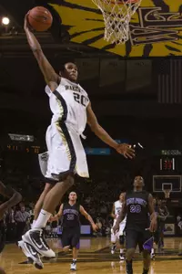 Freshman Ari Stewart is tied for the team lead in three-pointers this season.