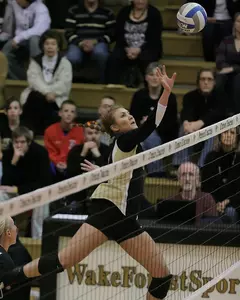 Junior Kristen White is coming off back-to-back double-doubles last weekend.