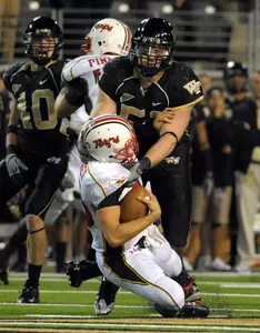 John Russell sacks Chris Turner, Wake Forest vs. Maryland, Oct. 10, 2009