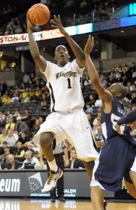 Al-Farouq Aminu ranks fifth nationally with seven double-doubles.