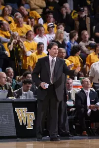 Dino Gaudio will lead the No. 2-seeded Deacons into the ACC Tournament this week.