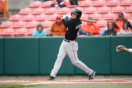 Evan Ocheltree had two hits and drove in Wake Forest's only run of the game in Saturday night's loss to Georgia Tech.
