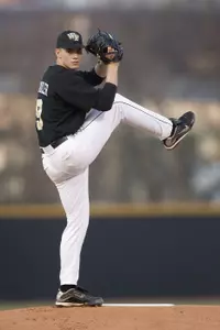 Austin Stadler allowed just two unearned runs on two hits in four innings pitched.