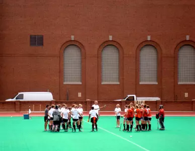 Current/Former players match begins at 1 p.m.