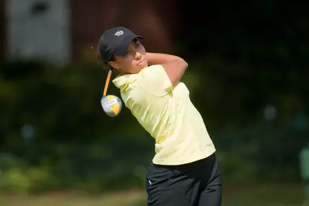 Cheyenne Woods filmed a feature on Thursday with NBC correspondent Peter Alexander.