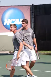 Cory Parr and Steven Forman received a top-eight seed in this week's NCAA doubles draw.