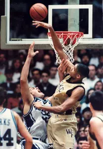 Tim Duncan is the only player in NBA history to be named to the NBA All-Defensive Team in 12 seasons.