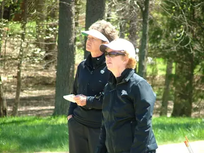 Coaches Dianne Dailey (left) and Robin Walton have the Deacons poised for another ACC Title and a possible national title.
