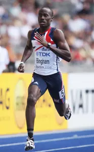 Michael Bingham finished seventh in the 400-meters in his first World Championships.