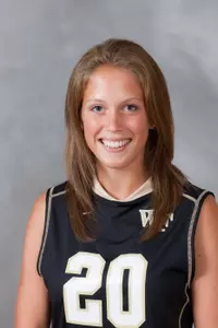 Aileen Davis scored the game-winning goal for the Deacons.