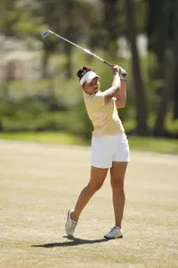 Junior Natalie Sheary fired a final round 3-under 69 to finish sixth individually.