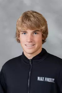 Freshman Garret Drogosch led the way for the Deacons at the Virginia Tech Alumni Invitational.