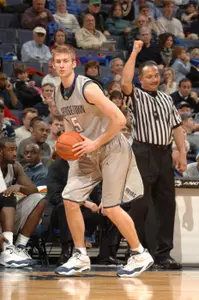 Nikita Mescheriakov made nine starts for Georgetown last season.