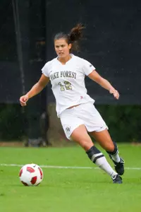 Freshman forward Katie Stengel recorded her third multi-goal game of the season in Wake Forest's 3-1 win at Miami.